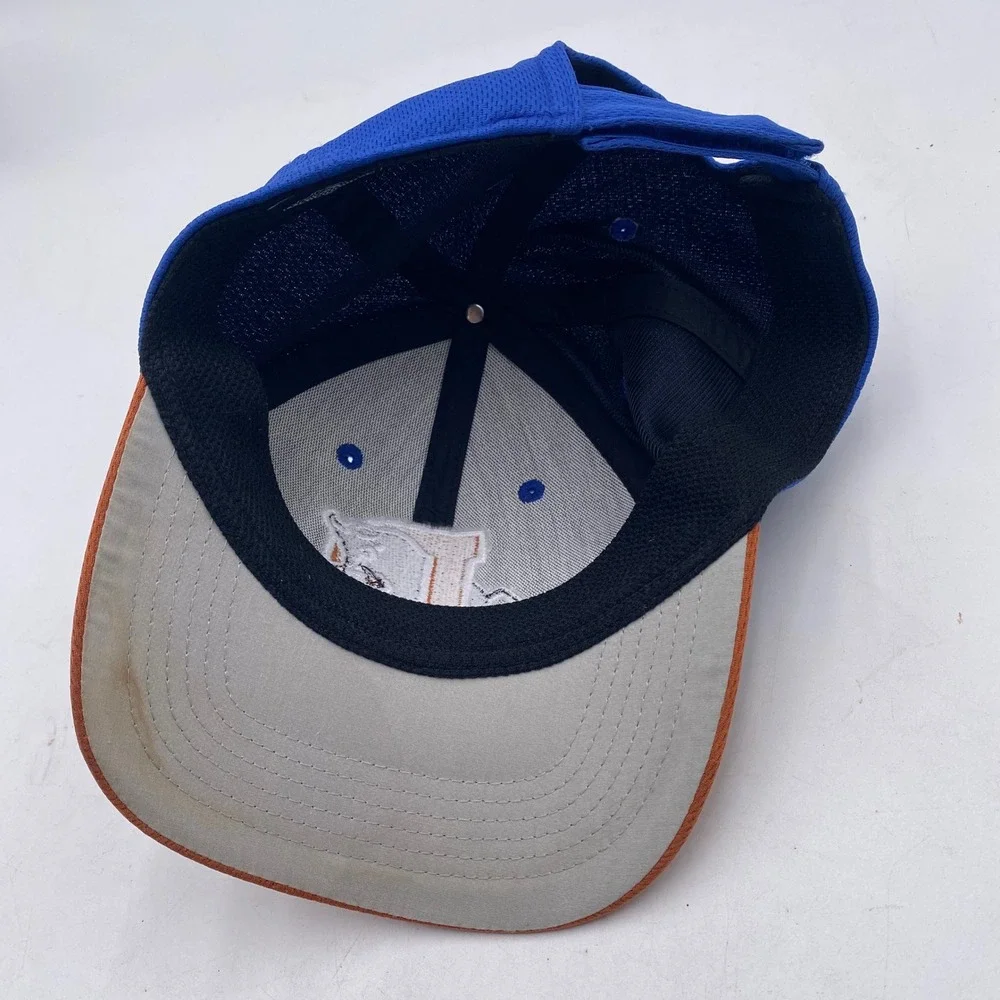 DURHAM BULLS OC Sports Mesh Baseball Hat Youth Blue‎ Orange Embroidered MiLB Cap
